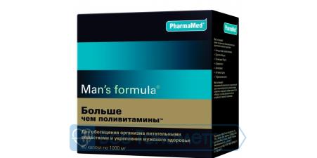 Витамины Мен-с формула Больше чем поливитамины капс. по 1,0 №60