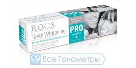 Зубная паста R.O.C.S. Деликатное отбеливание сладкая мята, 135г 