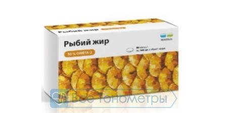Рыбий жир капсулы 0,69 г №96 Renewal
