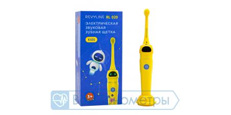 Зубная щётка электрическая Revyline RL 020 Kids, желтая