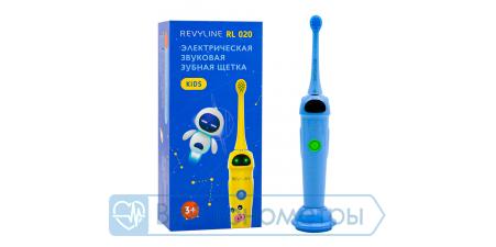 Зубная щётка электрическая Revyline RL 020 Kids, синяя