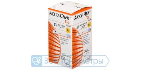 Тест полоски для глюкометра Акку-Чек Го (Accu-Chek Go) №50 шт.