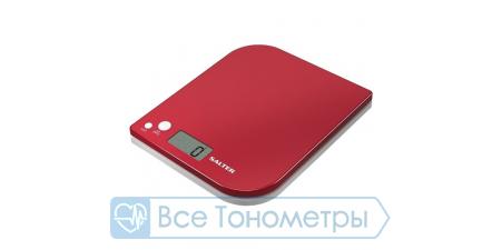 Кухонные весы SALTER 1177 RDWHDR, красные