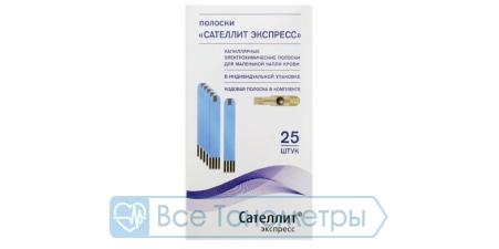 Тест полоски Сателлит Экспресс №25