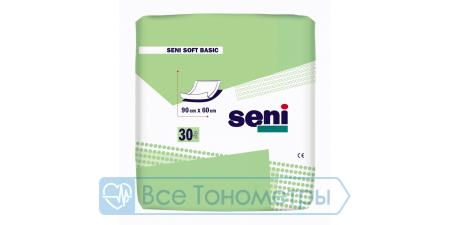 Пеленки одноразовые SENI SOFT BASIC 90 x 60 cм, 30 шт.