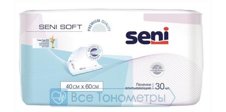 Пеленки одноразовые SENI SOFT 40 x 60 cм, 30 шт