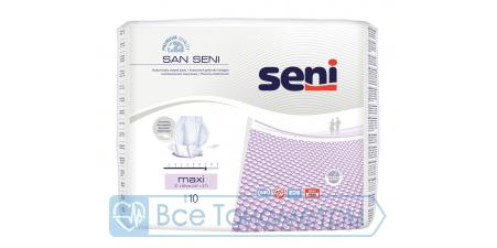 Подгузники анатомические SAN SENI Maxi, 10 шт.
