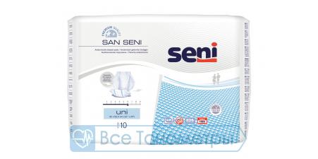 Подгузники анатомические SAN SENI Uni, 10 шт