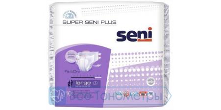 Подгузники для взрослых Super SENI Plus Large, 10 шт