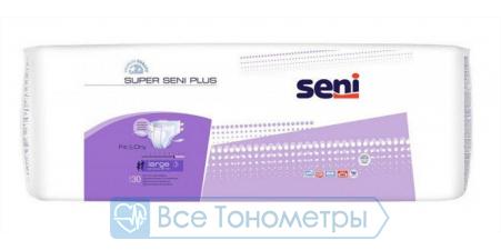 Подгузники для взрослых Super SENI Plus Large, 30 шт