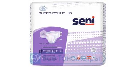 Подгузники для взрослых Super SENI Plus Medium, 10 шт