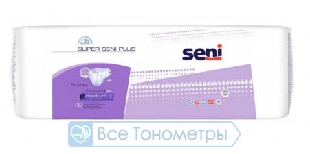 Подгузники для взрослых Super SENI Plus Medium, 30 шт