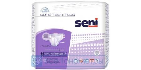 Подгузники для взрослых Super SENI Plus Extra Large, 10 шт