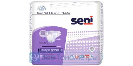 Подгузники для взрослых Super SENI Plus Extra Small, 10 шт