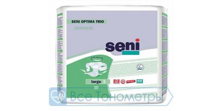 Подгузники для взрослых с поясом SENI OPTIMA TRIO Large по 10 шт.