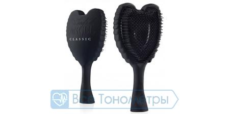Расческа для волос Tangle Angel Classic Black, черный мат