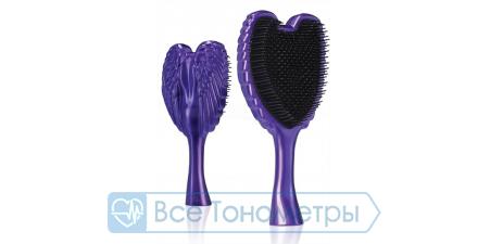 Расческа для волос Tangle Angel Pop Purple, фиолетовая звезда 