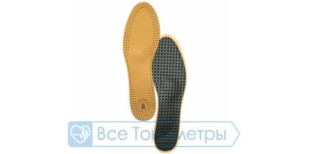 Стельки ТРИВЕС СТ-130 размер 40, ортопедические мужские, женские (мягкие, кожа)