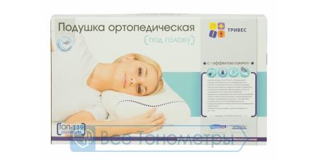Подушка ортопедическая ТРИВЕС T.119 L (ТОП-119 L), с эффектом памяти