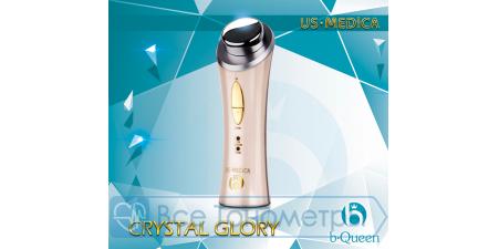 Ультразвуковой прибор для лица US MEDICA Crystal Glory AF (розовый)