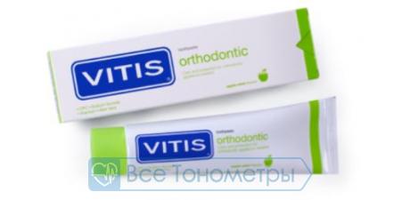 Зубная паста Dentaid Vitis Orthodontic, яблоко-мята, 100 мл