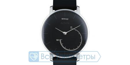 Withings Activite Steel Black (черные), анализатор активности и сна, умные наручные часы