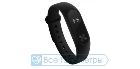 Фитнес-браслет XIAOMI Mi Band 2, черный