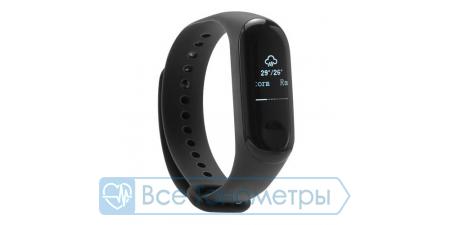 Фитнес-браслет XIAOMI Mi Band 3, черный