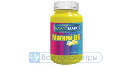 Витамины Благомакс магний В6 №90 капсулы