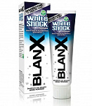 Зубная паста BLANX WHITE SHOCK "Отбеливающая", 75 мл