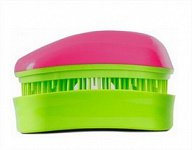 Расческа для волос Dessata Hair Brush Mini Fuchsia-Lime, фуксия-лайм