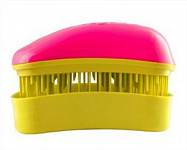 Расческа для волос Dessata Hair Brush Mini Fuchsia-Yellow, фуксия-желтый