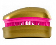 Расческа для волос Dessata Hair Brush Mini Gold-Fuchsia-Gold, золото-фуксия-золото