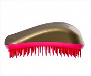 Расческа для волос Dessata Hair Brush Original Old Gold-Fuchsia, старое золото-фуксия