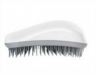 Расческа для волос Dessata Hair Brush Original White-Silver, белый-серебро