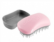 Расческа для волос Dessata Hair Brush Mini Pink-Silver, розовый-серебро