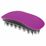 Расческа для волос IKOO home black-sugar plum, черные зубчики, спелая слива