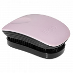 Расческа для волос IKOO pocket black-cotton candy, черные зубчики, сахарная вата