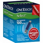 Тест-полоски для глюкометра Ван Тач Селект (OneTouch Select) №100 шт