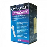 Ланцеты Ван Тач УльтраСофт (OneTouch UltraSoft) 100 штук