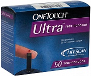 Тест-полоски для глюкометра Ван Тач Ультра (OneTouch Ultra) №50 шт