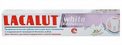 Зубная паста LACALUT White Edelweiss 75 мл