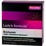 Витамины Леди-с формула Больше чем поливитамины капс. 880мг №30