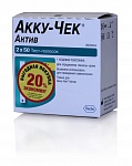 Тест-полоски для глюкометра Акку-Чек Актив (Accu-Chek Active) №100 шт