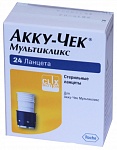 Ланцеты ROCHE Accu-Chek МультиКликс №24