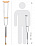 Костыли B.WELL rehab WR-311 M,  рост 160-180 см