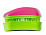 Расческа для волос Dessata Hair Brush Mini Fuchsia-Lime, фуксия-лайм