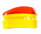 Расческа для волос Dessata Hair Brush Mini Orange-Yellow, оранжевый-желтый