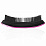 Расческа для волос IKOO home black-cherry metallic, черные зубчики, вишневый металлик
