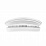 Расческа для волос IKOO pocket white classic, классический белый